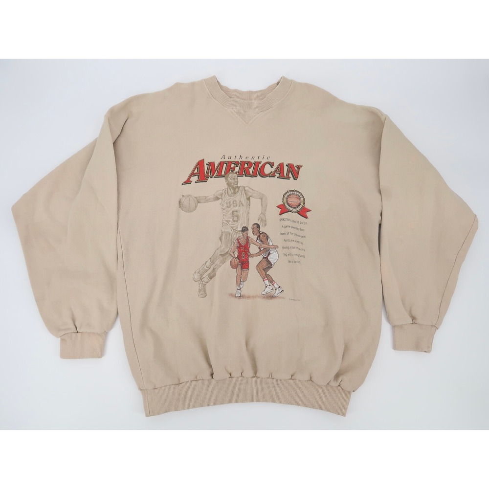 Vintage Dream Team USA Basketball Crewneck San Segal Mens‎ Size Medium